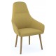 Juna Bespoke High Back Lounge Chair With Choice Of Frames